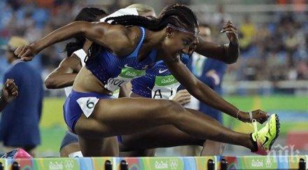 олимпийска шампионка дисквалификация една година