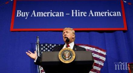 президентът сащ доналд тръмп подписал протекционистки указ защита бизнеса работниците съединените щати