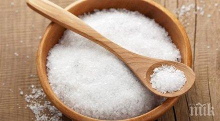 сензационно откритие солта намалява жаждата