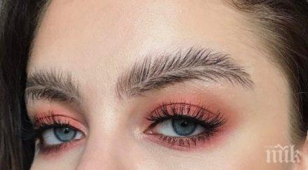 новата мода веждите шокира снимки