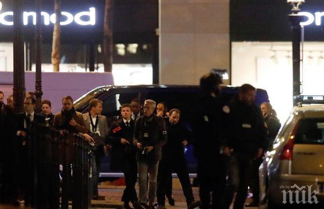 Жена е леко ранена при стрелбата край Елисейския дворец