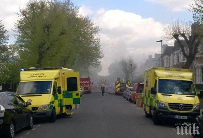 Експлозия разтресе Северен Лондон, има ранен полицай (ВИДЕО)