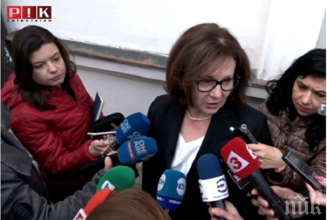 ИЗВЪНРЕДНО В ПИК TV! Румяна Бъчварова не иска да става отново вътрешен министър 