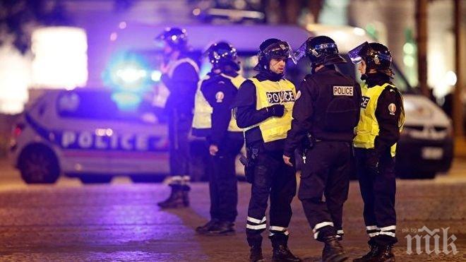 Френската полиция обискира квартирата на стрелеца край Елисейския дворец