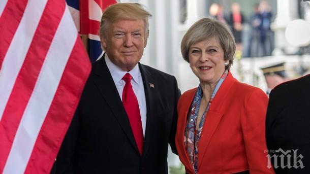 Президентът на САЩ Доналд Тръмп е пожелал на британския народ много късмет в предстоящите предсрочни избори