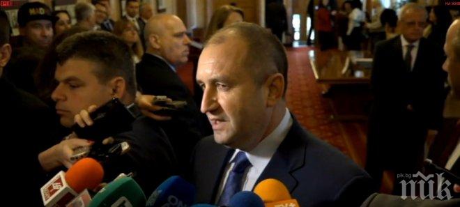 Емирът на Катар е получил съобщение от българския президент