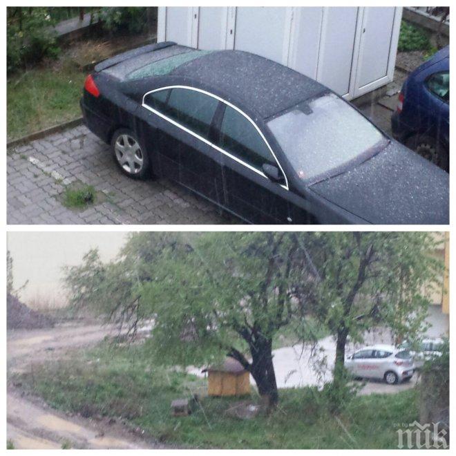 ПЪРВО В ПИК! ЗИМАТА СЕ ВЪРНА - потопът над София се превърна в суграшица, идва още студ (СНИМКИ)