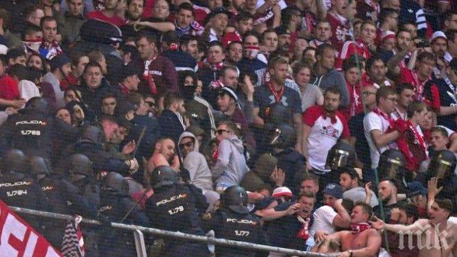 Скандалите продължават: Байерн подаде жалба в УЕФА срещу полицията в Мадрид