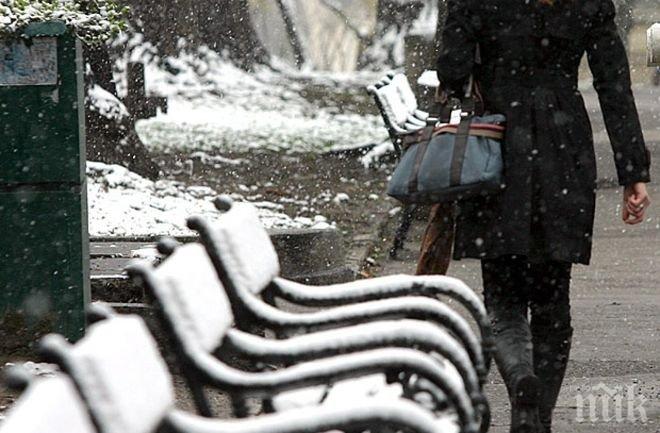 ЗИМАТА СЕ ВЪРНА! Сняг покри голяма част от Балканите
