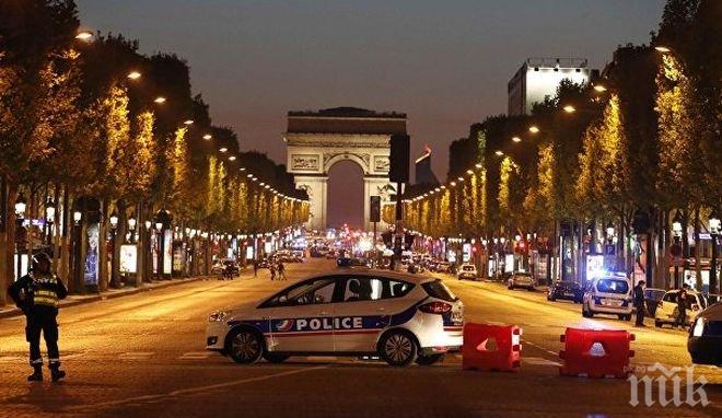 Извънредно! Полицията в Париж евакуира всички обществени места около Елисейския дворец