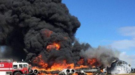 шок американският бомбардировач разбил гуам миналата година заради птица