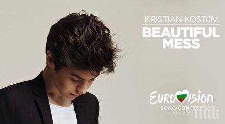 дни евровизия песента кристиан костов огромен шанс победа видео