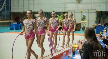 грациите спечелиха втори сребърен медал съчетание пет обръча