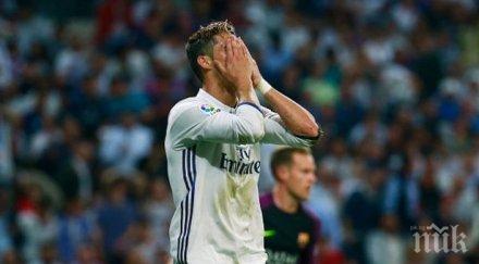 кристиано побесня втория гол меси