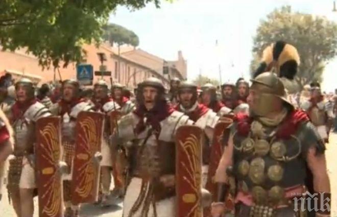 Рим празнува 2 770-та годишнина от основаването си с парад