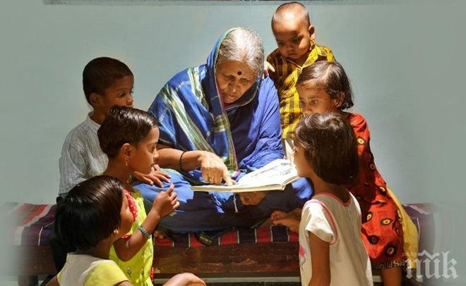 Удивителна кауза! Индийка има над 1000 деца (ВИДЕО)