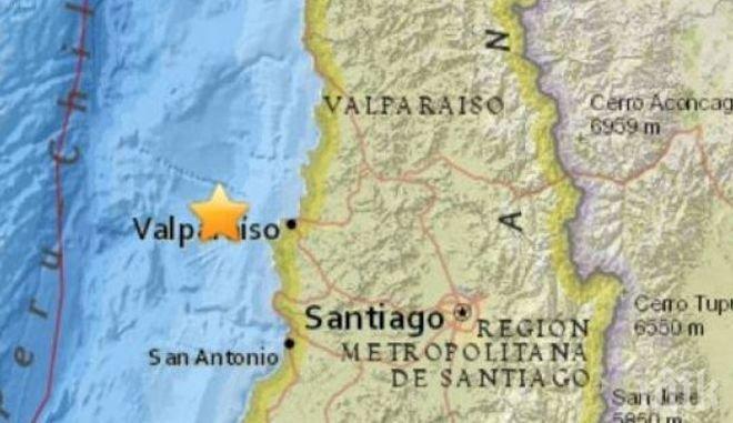 Потвърдено! Земетресение от 7,1 по Рихтер разтърси централната част на Чили