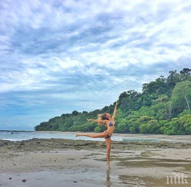Сексапил! Бразилският супермодел Жизел Бюндхен поздрави жителите на планетата с Деня на Земята  по бикини