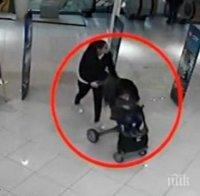 Нагла кражба! Двойка сви по изключително хитър начин детска количка от столичен мол