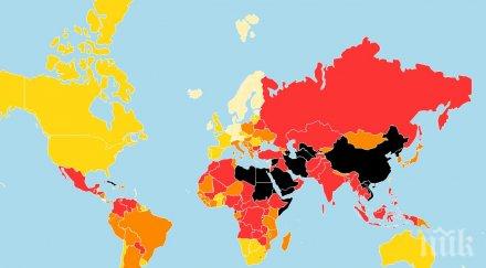 българия 109 класация свобода медиите