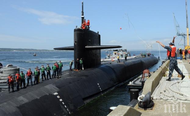 ИГРА НА НЕРВИ! Американска ядрена подводница със 154 ракети Томахоук навлезе във водите на Корея