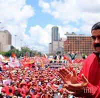 На 1 май във Венецуела: Мадуро им вдигна... заплатата с 60%