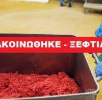 ГЪРЦИТЕ В СТРЕС! Тъпкали саламите им с конско и месо от муле