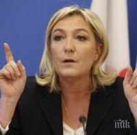 Марин Льо Пен поиска алтернатива на ЕС: Тази политическа структура напълно се е отклонила от курса!