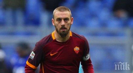 роси поднови тренировки очаква играе дербито лацио