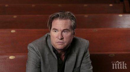 диагноза вал килмър потвърди лекувал рак