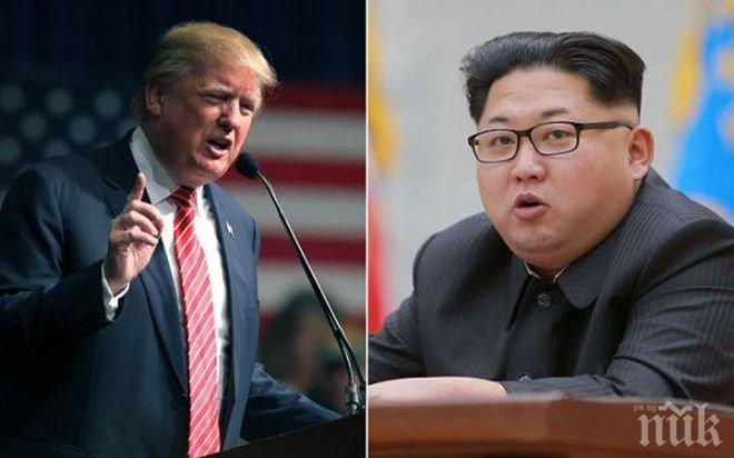 УДАР! Тръмп жегна лидера на Северна Корея