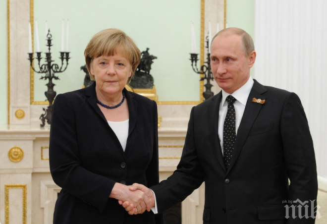 Кремъл разкри какво ще си говорят Путин и Меркел на 2 май