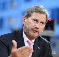 Йоханес Хан: Приветстваме избора на Джафери за председател на парламента в Македония