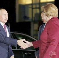 Меркел пристигна в Сочи за среща с Путин! Ето какво ще обсъдят 