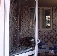 Екшън в Сливен, полиция нахлу в ромския квартал, има ранени (СНИМКИ)