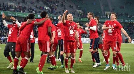 парадокс байерн никога ставал шампион алианц арена