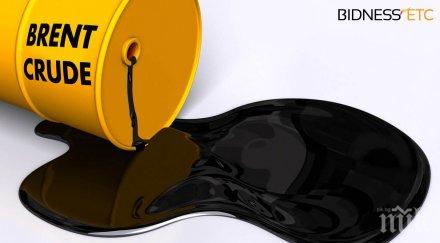 петролът рухна долара барел