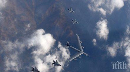 руски бомбардировачи доближили опасно аляска