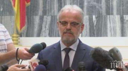 извънредно кризата македония разрешаване талат джафери влезе кабинета председателя парламента