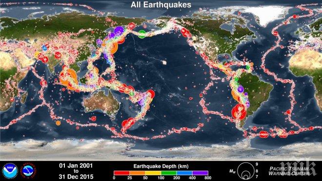 ПРОГНОЗА ЗА АПОКАЛИПСИС! Земетресението на века ще удари скоро Южна Америка! Две континентални плочи катастрофират фатално