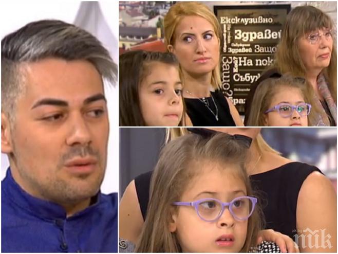 ТОТАЛЕН ШОК! Шефката на Фонда за лечение на деца и бащата на Самуела се карат в ефир - болното момиче пряк свидетел на грозните сцени