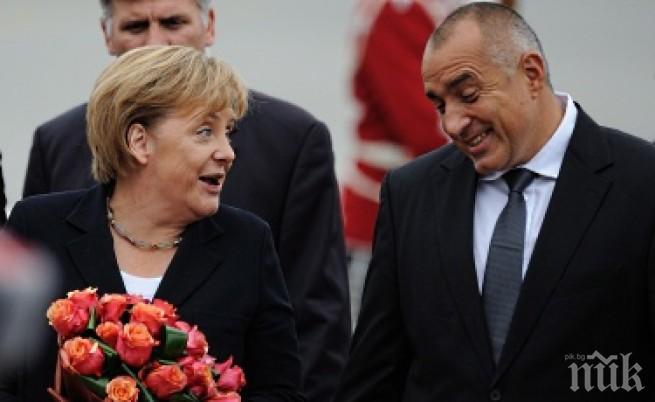 ПЪРВО В ПИК! Ангела Меркел поздрави премиера Борисов за третия му мандат 