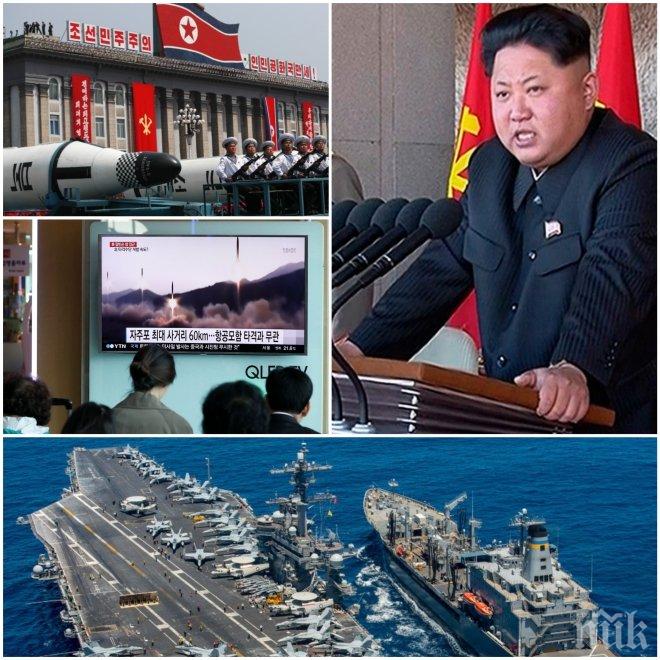 НА ПРАГА НА ВОЙНАТА! Северна Корея разкри коя е крайната цел на ядрените й ракети 