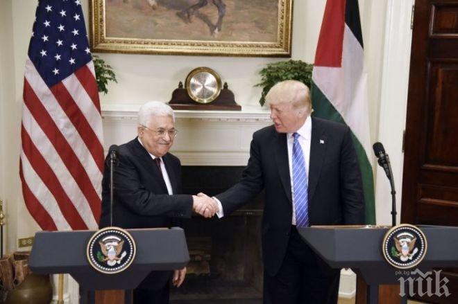 Доналд Тръмп: Искам да докажа, че може да има мир между израелците и палестинците