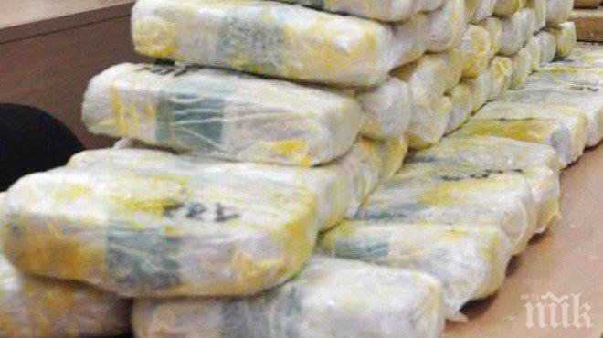 РЕКОРД! 775 кила хероин на влизане в България спипаха турски митничари