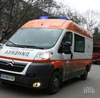 Пореден кошмар на пътя! Мъж и жена пострадаха при катастрофа на Е-79