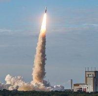 От космодрума Куру успешно бе изстреляна ракета-носител Ariane 5 с два спътника
