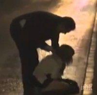 ОТМЪЩЕНИЕ! Рогоносец хвана жена си на калъп и я острига гола глава 