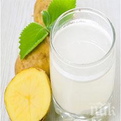 съвет назаем редувайте сок суров картоф зеле здрав стомах