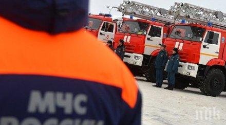 стихия пожар избухна нефтопреработвателен завод перм